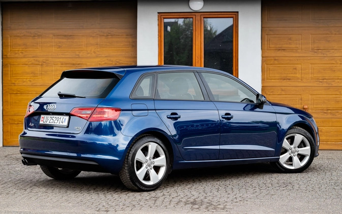 Audi A3 cena 58900 przebieg: 188000, rok produkcji 2014 z Warszawa małe 742